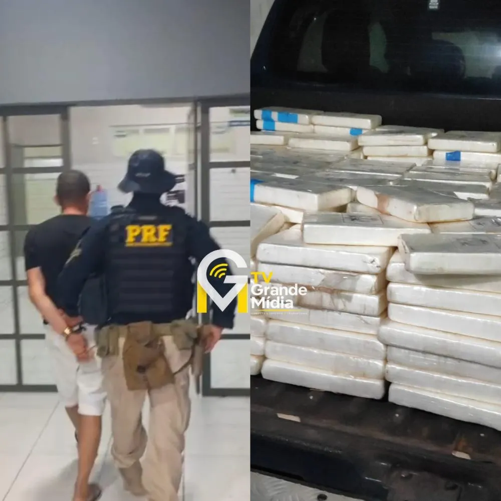 PRF apreende cerca de 470 kg de cocaína na divisa entre Piauí e Maranhão