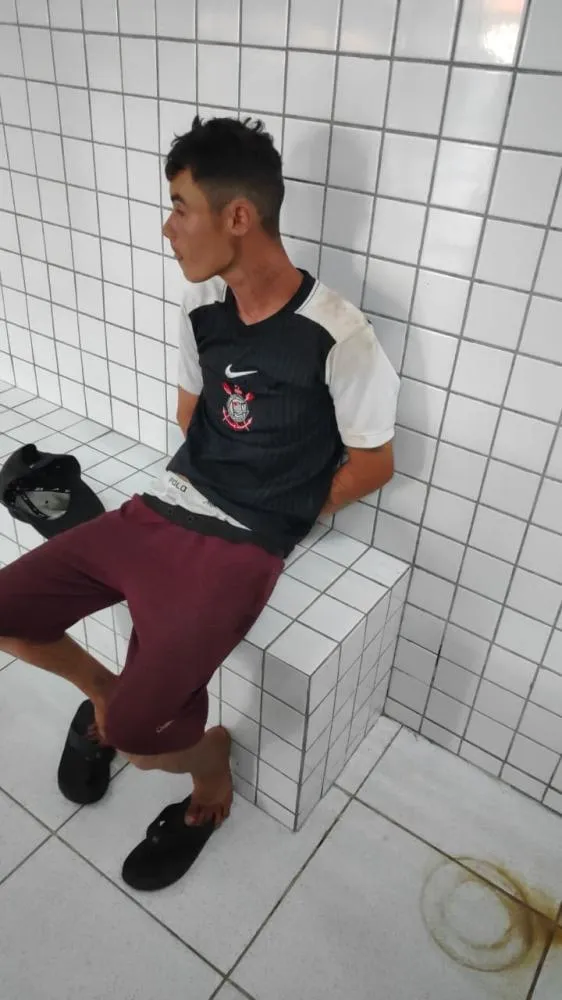 Homem é preso suspeito de esfaquear vítima no Mercado da Caramuru, em Parnaíba