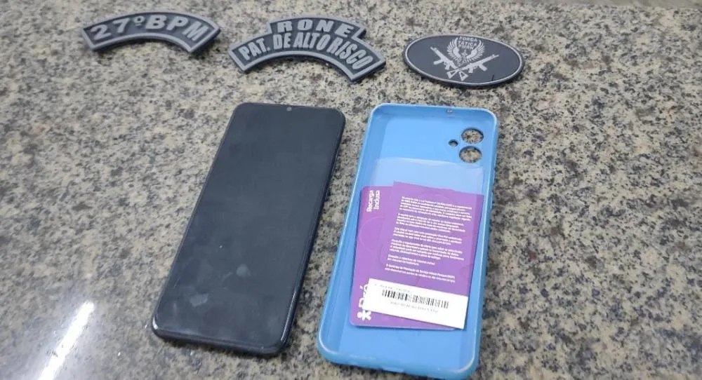 Polícia Militar recupera celular com restrição de furto em Parnaíba