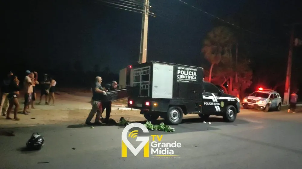 Motociclista de 50 anos morre em colisão frontal com caminhonete em Parnaíba; condutor é autuado por homicídio
