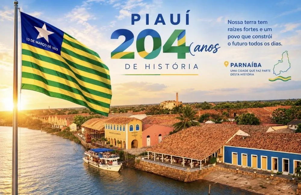 Piauí celebra 204 anos: da adesão em Parnaíba aos horizontes de transformação econômica