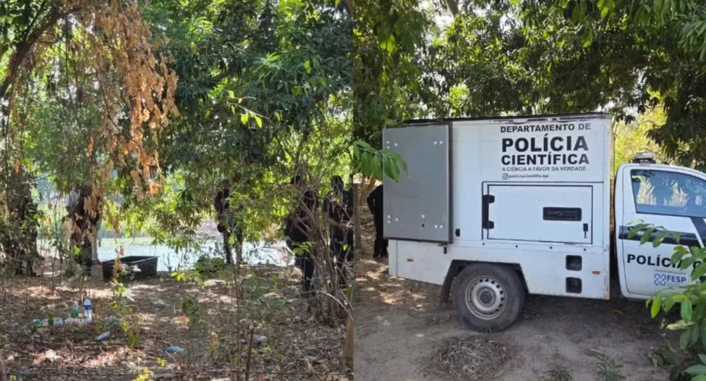 Cão farejador localiza corpo enterrado em cova rasa no Mocambinho; família reconhece sinais de jovem desaparecido