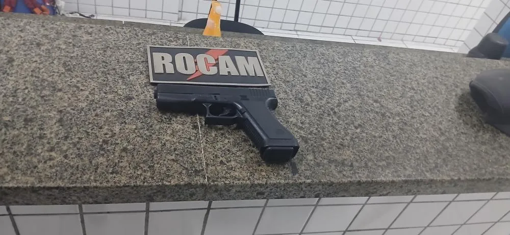 Acão rápida da ROCAM resulta na prisão de dupla com simulacro em Parnaíba